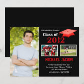 Abschluss Invitation Class of 2012 Einladung (Vorne/Hinten)