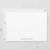 Abschluss Invitation Class of 2012 Einladung (Rückseite)