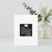 ABSCHLUSS INVITE/DANK IHNEN/GLÜCKWUNSCH-KARTE EINLADUNG (Stehend Vorderseite)