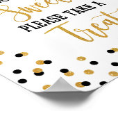 Abschluss ist süß Bitte nehmen Sie eine Leckerei U Poster (Ecke)