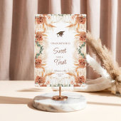 Abschluss ist süß Nehmen Leckerei Karte