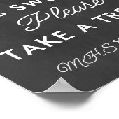 Abschluss ist süß Nehmen Sie eine Leckerei benutze Poster (Ecke)