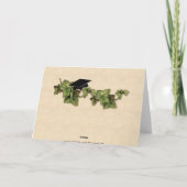 Abschluss Ivy Danky-Karte Dankeskarte (Rückseite)