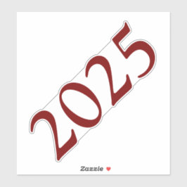 Abschluss Jahr Aufkleber