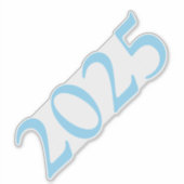 Abschluss Jahr Aufkleber (Vorderseite)