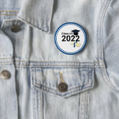 Abschluss Jahr elegant Klasse 2022 Button (Beispiel)