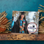 Abschluss Jahr elegant Klasse 2022 Foto Fotoplatte (Seite)