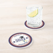 Abschluss Jahr elegant Klasse 2022 Getränkeuntersetzer (Seite)