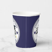 Abschluss Jahr elegant Klasse 2022 Pappbecher (Rechts)