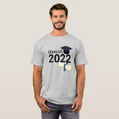 Abschluss Jahr elegant Klasse 2022 T-Shirt (Vorne ganz)