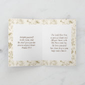 Abschluss Jeremiah 29:11 Bibel Ich kenne die Pläne Karte (Innenseite)