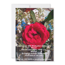 Abschluss Jubiläum Wiedersehen Einladung