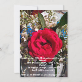 Abschluss Jubiläum Wiedersehen Einladung