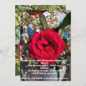 Abschluss Jubiläum Wiedersehen Einladung (Vorne/Hinten)