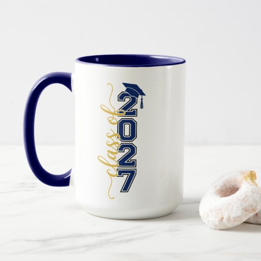 Abschluss-Kaffeetasse Tasse (Mit Donut)
