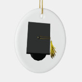 Abschluss-Kappe Keramik Ornament (Rechts)