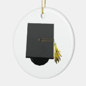 Abschluss-Kappe Keramik Ornament (Links)