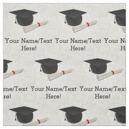 Abschluss-Kappen-Diplom kundengerecht Stoff