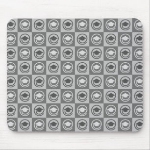 Abschluss-Kappen-Muster Mousepad
