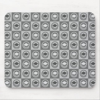 Abschluss-Kappen-Muster Mousepad