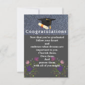 Abschluss Karte (Vorderseite)