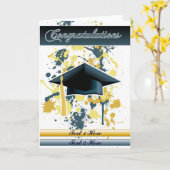 Abschluss Karte (Gelbe Blume)