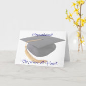 Abschluss Karte (Gelbe Blume)