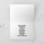 Abschluss Karte (Innenseite)