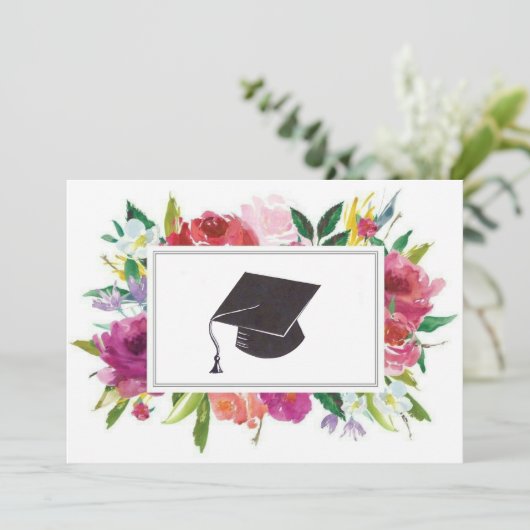 Abschluss Karte (Stehend Vorderseite)