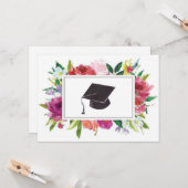 Abschluss Karte (Vorderseite/Rückseite Beispiel)