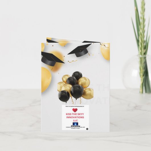 ABSCHLUSS-KARTE 1 KARTE (Rückseite)