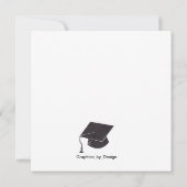 Abschluss-Karte Ankündigung (Rückseite)