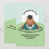 Abschluss-Karte aufheben Feiertagskarte (Vorne/Hinten)