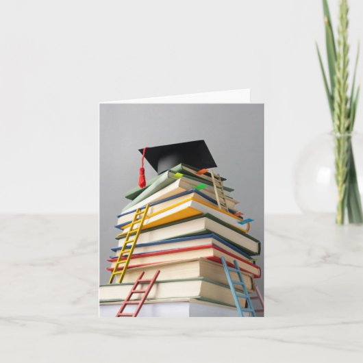 Abschluss-Karte Dankeskarte (Vorderseite)