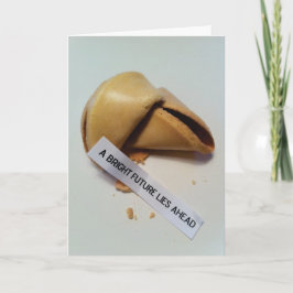 Abschluss-Karte. Ein intelligenter Keks. Karte