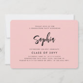 ABSCHLUSS-KARTE EINLADUNG (Rückseite)