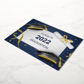 Abschluss-Karte Folien Feiertagskarte (Gedreht)