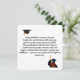 Abschluss-Karte | Inspirationsangebot | Klasse Einladung