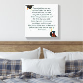 Abschluss-Karte | Inspirationsangebot | Klasse Leinwanddruck (Insitu (Schlafzimmer))