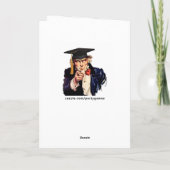 Abschluss-Karte Karte (Rückseite)