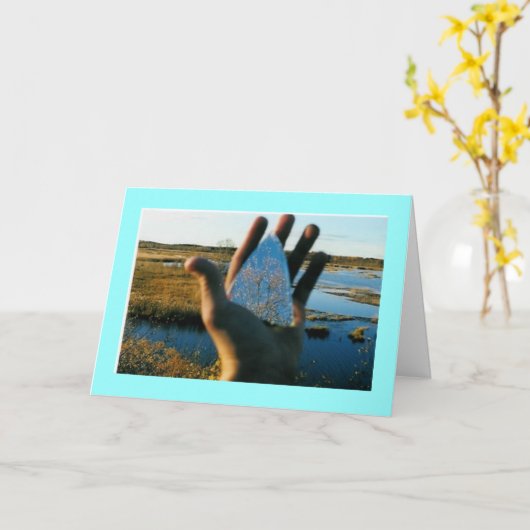 Abschluss-Karte Karte (Gelbe Blume)