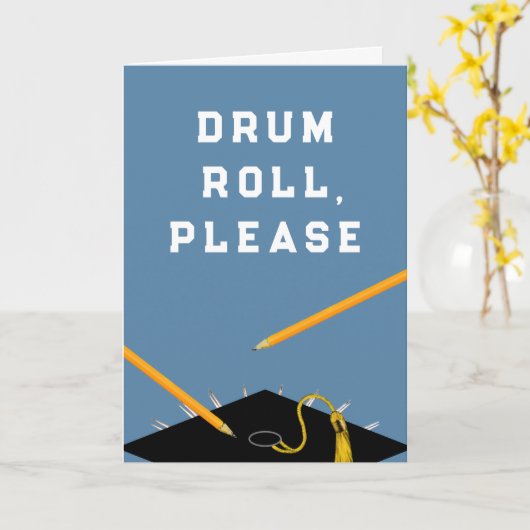 Abschluss-Karte Karte (Gelbe Blume)