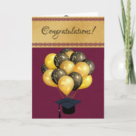 Abschluss-Karte Karte