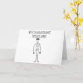 Abschluss-Karte Karte (Gelbe Blume)