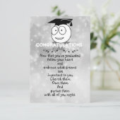 Abschluss-Karte Karte (Stehend Vorderseite)