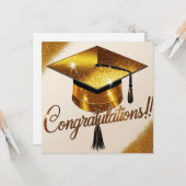 Abschluss-Karte Karte (Vorderseite/Rückseite Beispiel)