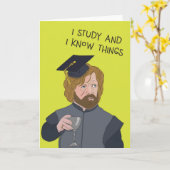 Abschluss-Karte Karte (Gelbe Blume)