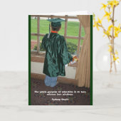 Abschluss-Karte Karte (Gelbe Blume)