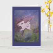 Abschluss-Karte Karte (Gelbe Blume)