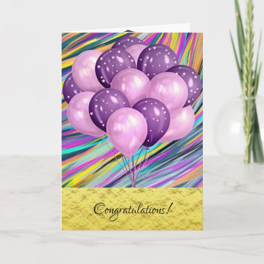 Abschluss-Karte Karte (Vorderseite)